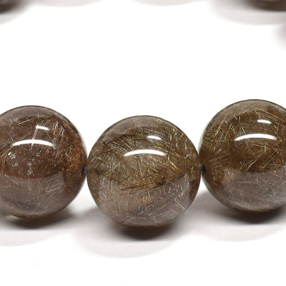 シルバールチルクォーツ ブレスレット 14.5mm #RE464