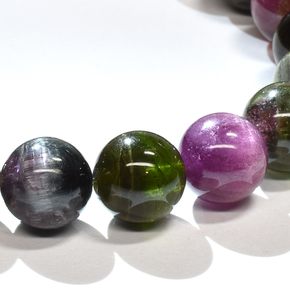 キャッツアイトルマリン ブレスレット 9.5mm #RE502