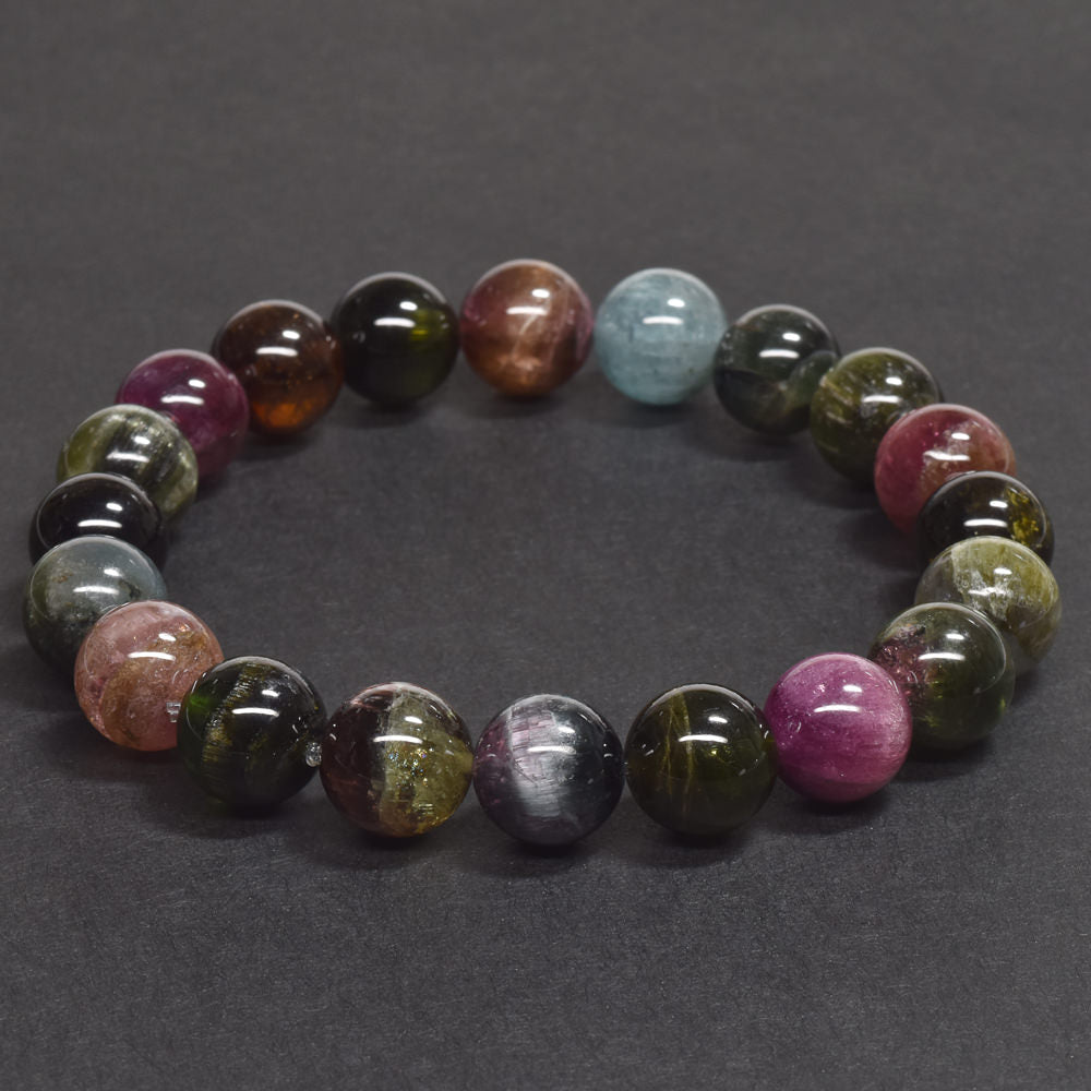 キャッツアイトルマリン ブレスレット 9.5mm #RE502