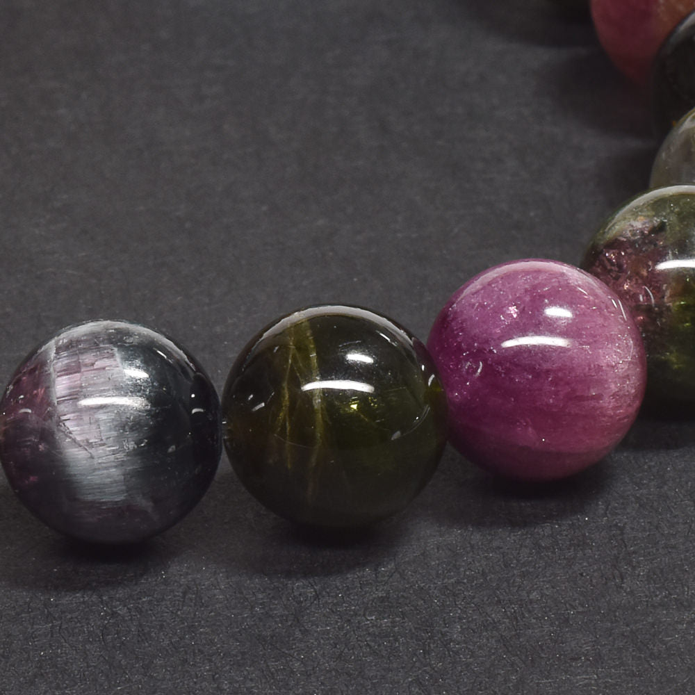 キャッツアイトルマリン ブレスレット 9.5mm #RE502
