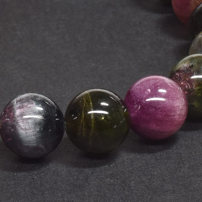キャッツアイトルマリン ブレスレット 9.5mm #RE502