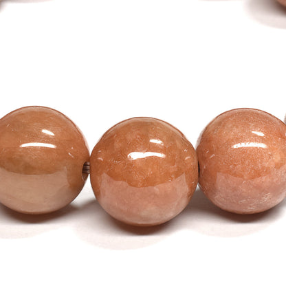 [鑑別付]ミャンマー翡翠（オレンジ） ブレスレット 13-13.5mm #RG061