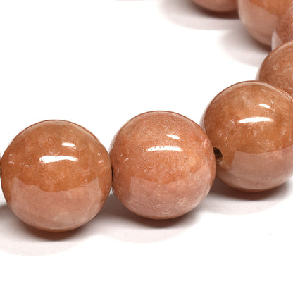 [鑑別付]ミャンマー翡翠（オレンジ） ブレスレット 13-13.5mm #RG061