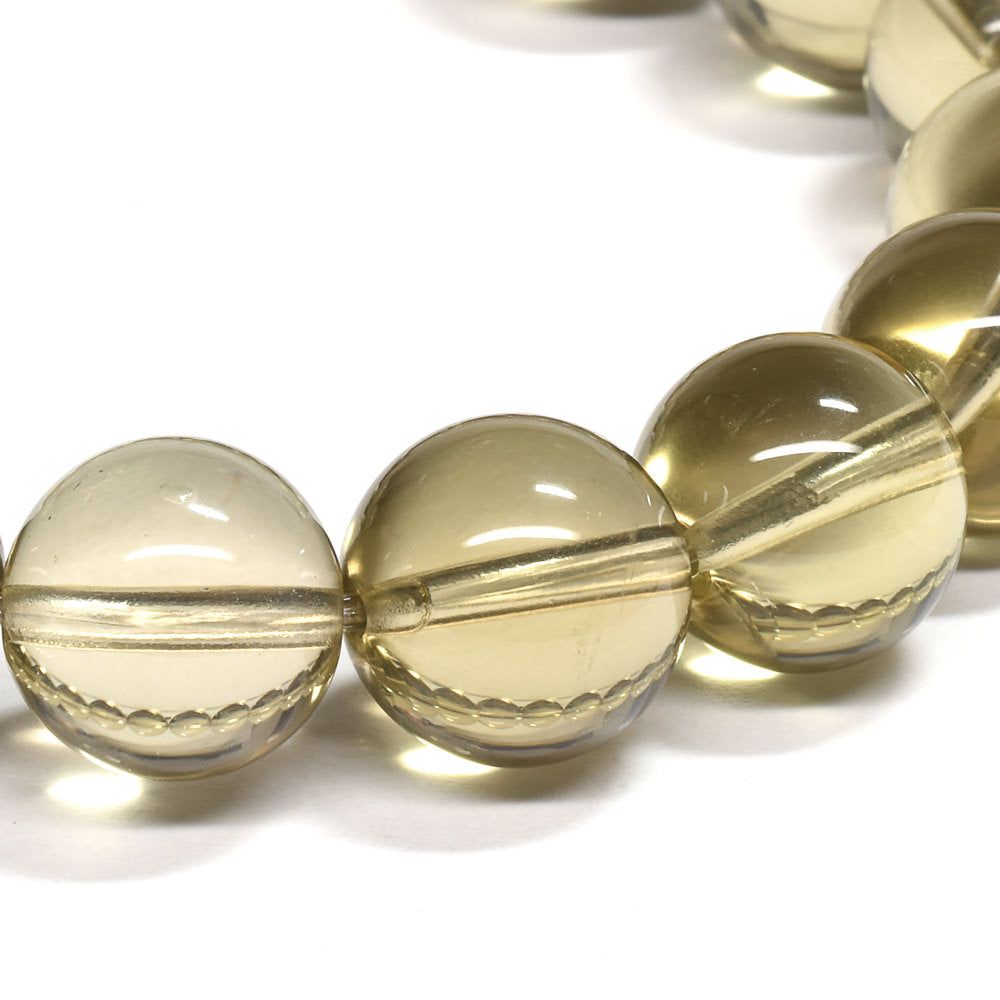 [高品質] シトリン ブレスレット 12mm #RG068