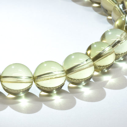 [高品質] シトリン ブレスレット 8mm #RG071