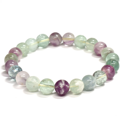 エンジェルフェザーフローライト ブレスレット 8.5mm #RG094