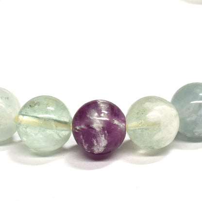 エンジェルフェザーフローライト ブレスレット 8.5mm #RG094