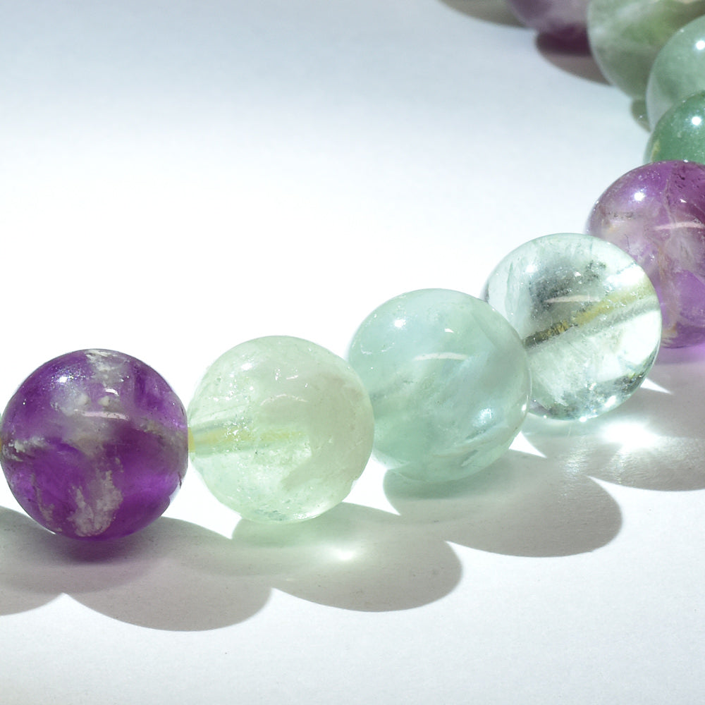 エンジェルフェザーフローライト ブレスレット 8.5mm #RG094