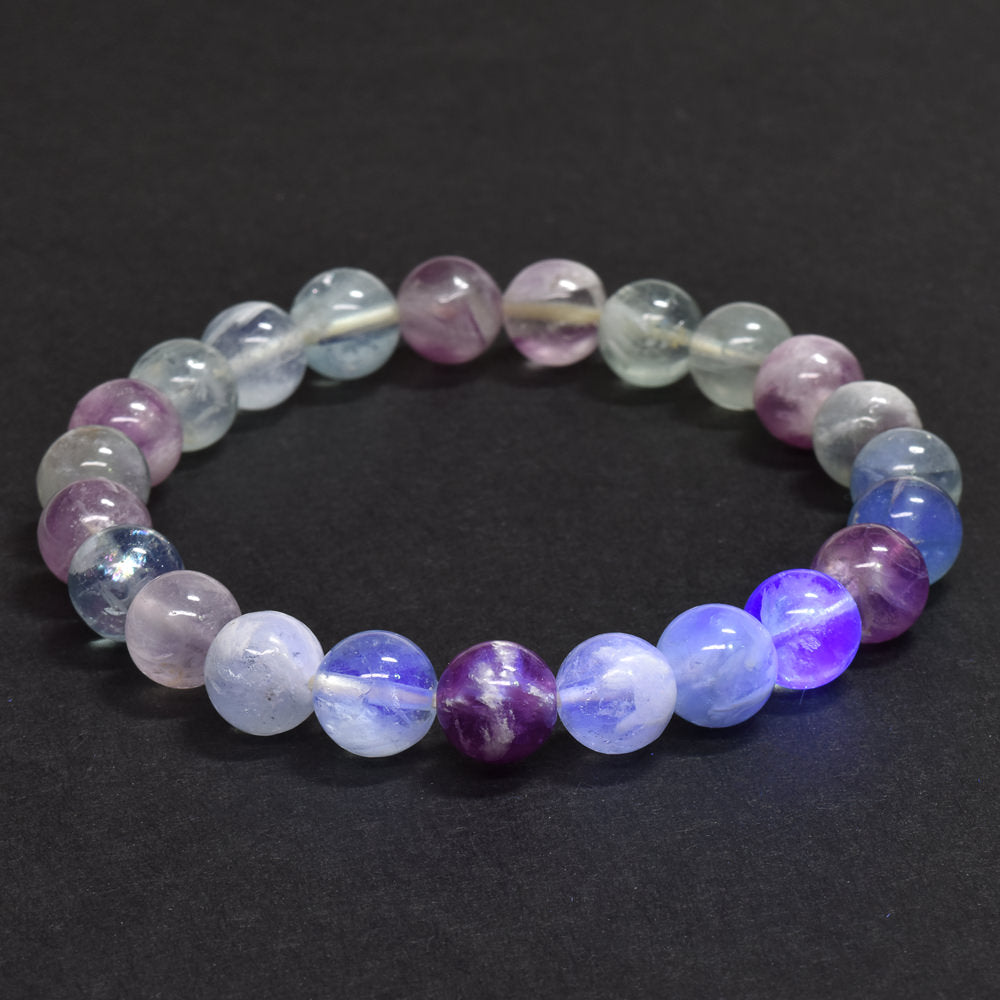 エンジェルフェザーフローライト ブレスレット 8.5mm #RG094