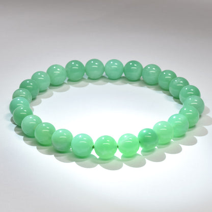 クリソプレーズ ブレスレット 7.5mm #RG114