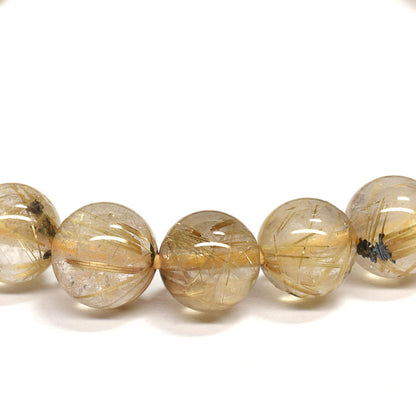 ルチルクォーツ ブレスレット 7.5mm #RG246