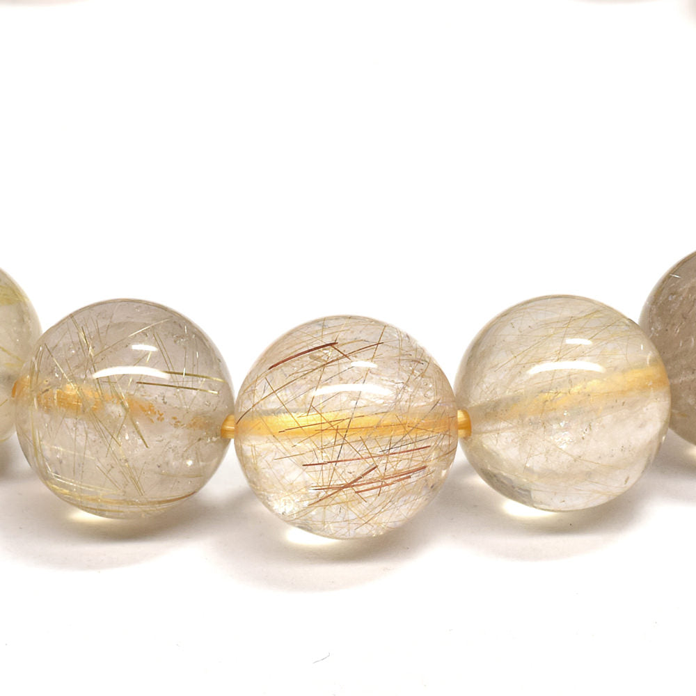 ルチルクォーツ ブレスレット 10.5mm #RG249