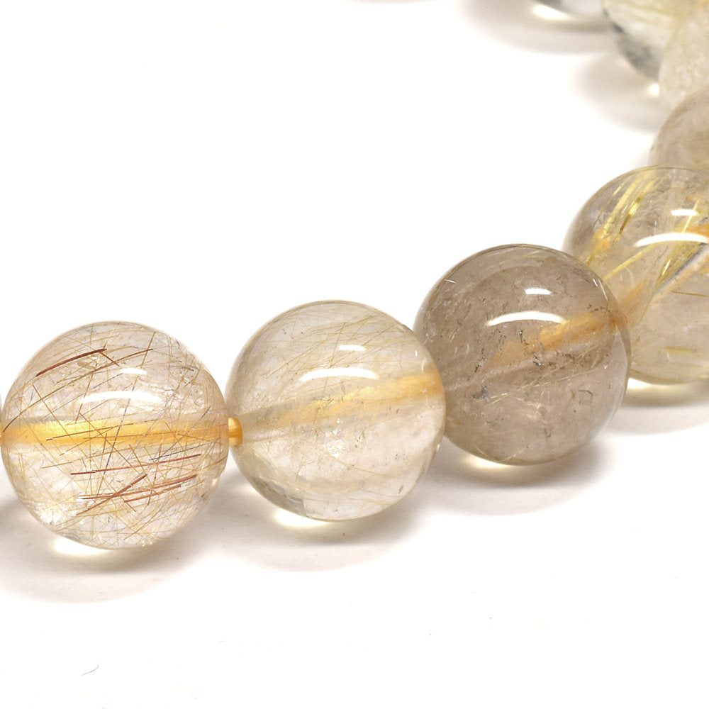 ルチルクォーツ ブレスレット 10.5mm #RG249