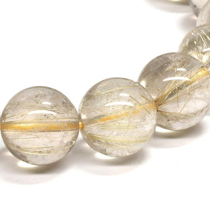 ルチルクォーツ ブレスレット 12-12.5mm #RG250