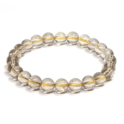 ルチルクォーツ ブレスレット 7.5mm #RG254
