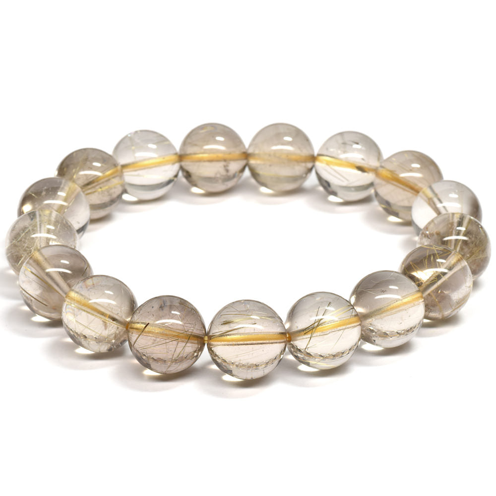 ルチルクォーツ ブレスレット 12mm #RG256