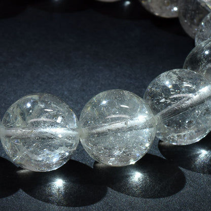 非加熱ヒマラヤベリル ブレスレット 13mm #RG318