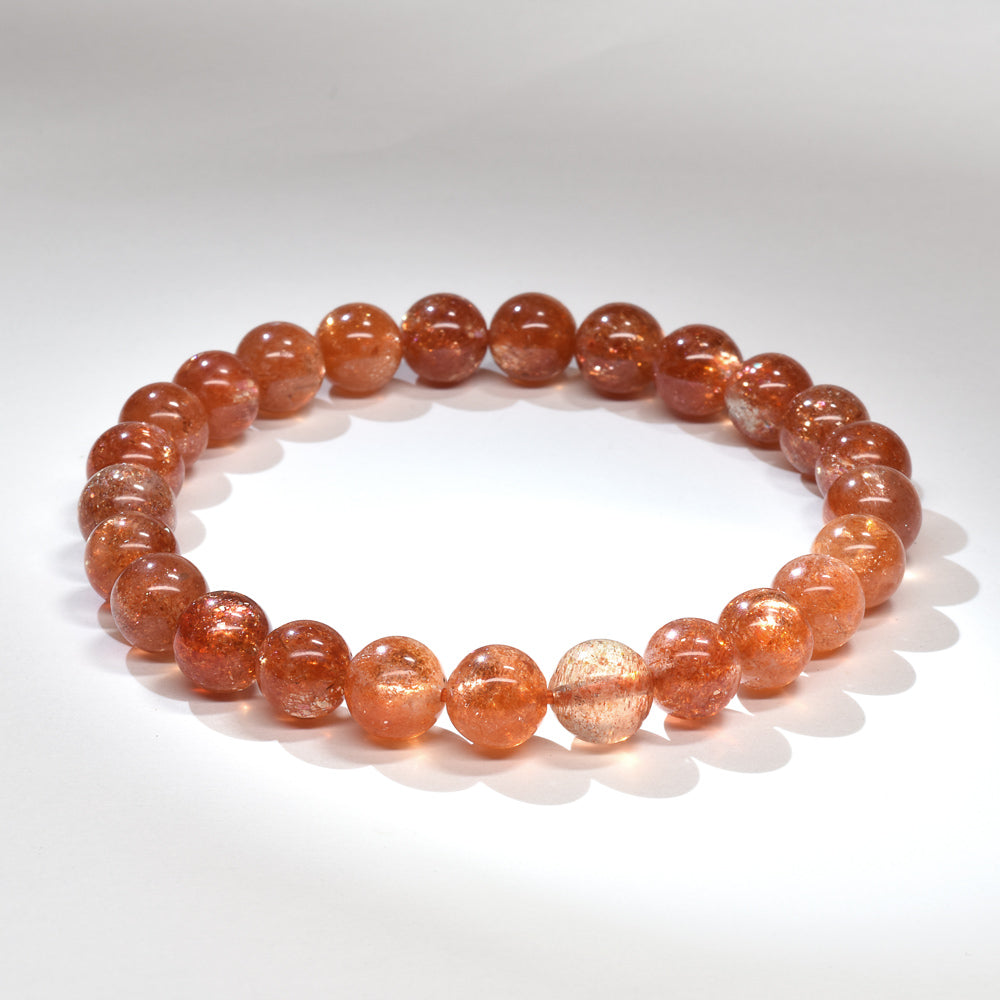 サンストーン ブレスレット 8mm #RG328 – premium stone gallery LIVE SHOP
