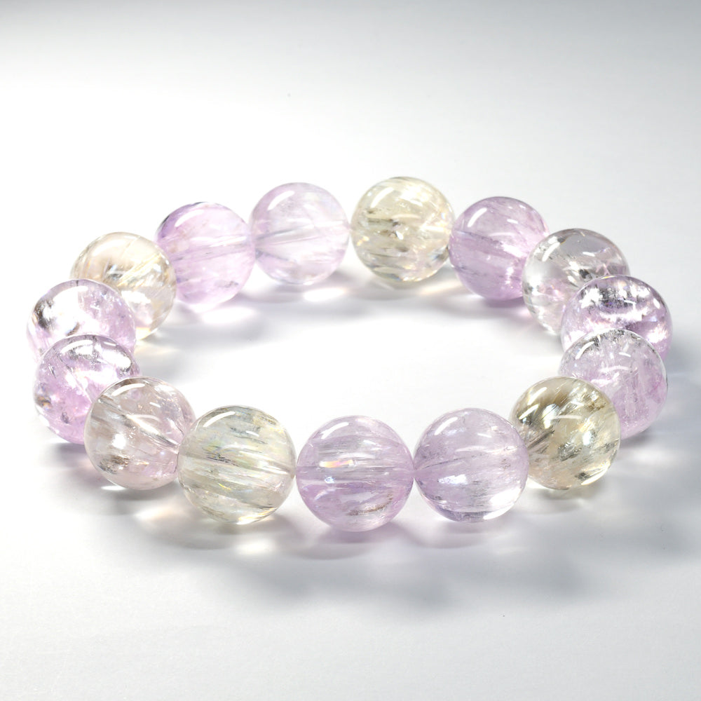 [限定販売] クンツァイト ブレスレット 14.5-15mm #RG519
