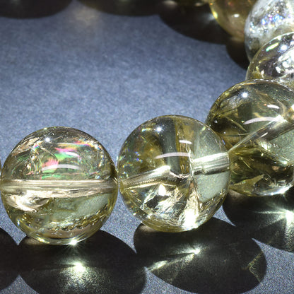 アイリスレモンクォーツ ブレスレット 14mm #RH019