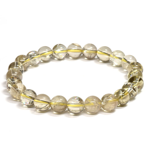 アイリスレモンクォーツ ブレスレット 8.5mm #RH022