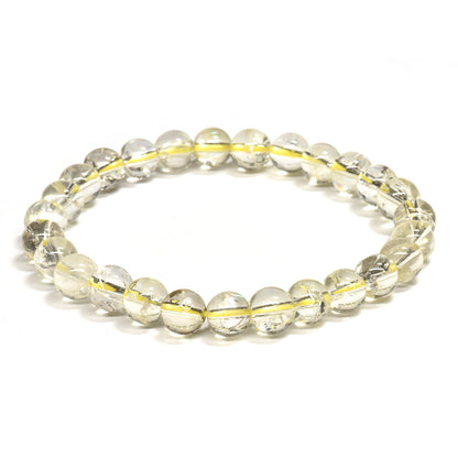 アイリスレモンクォーツ ブレスレット 7-7.5mm #RH024