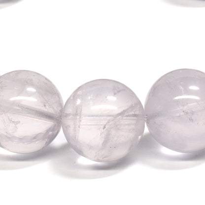 [鑑別付]ブルーローズクォーツ ブレスレット 15mm #RH056