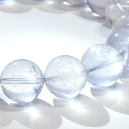 [鑑別付]ブルーローズクォーツ ブレスレット 12.5mm #RH057