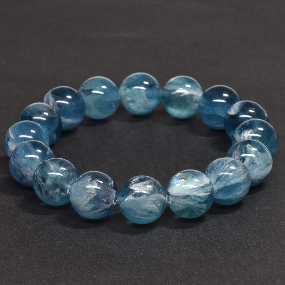 エンジェルフェザーフローライト ブレスレット 13.5mm #RH081