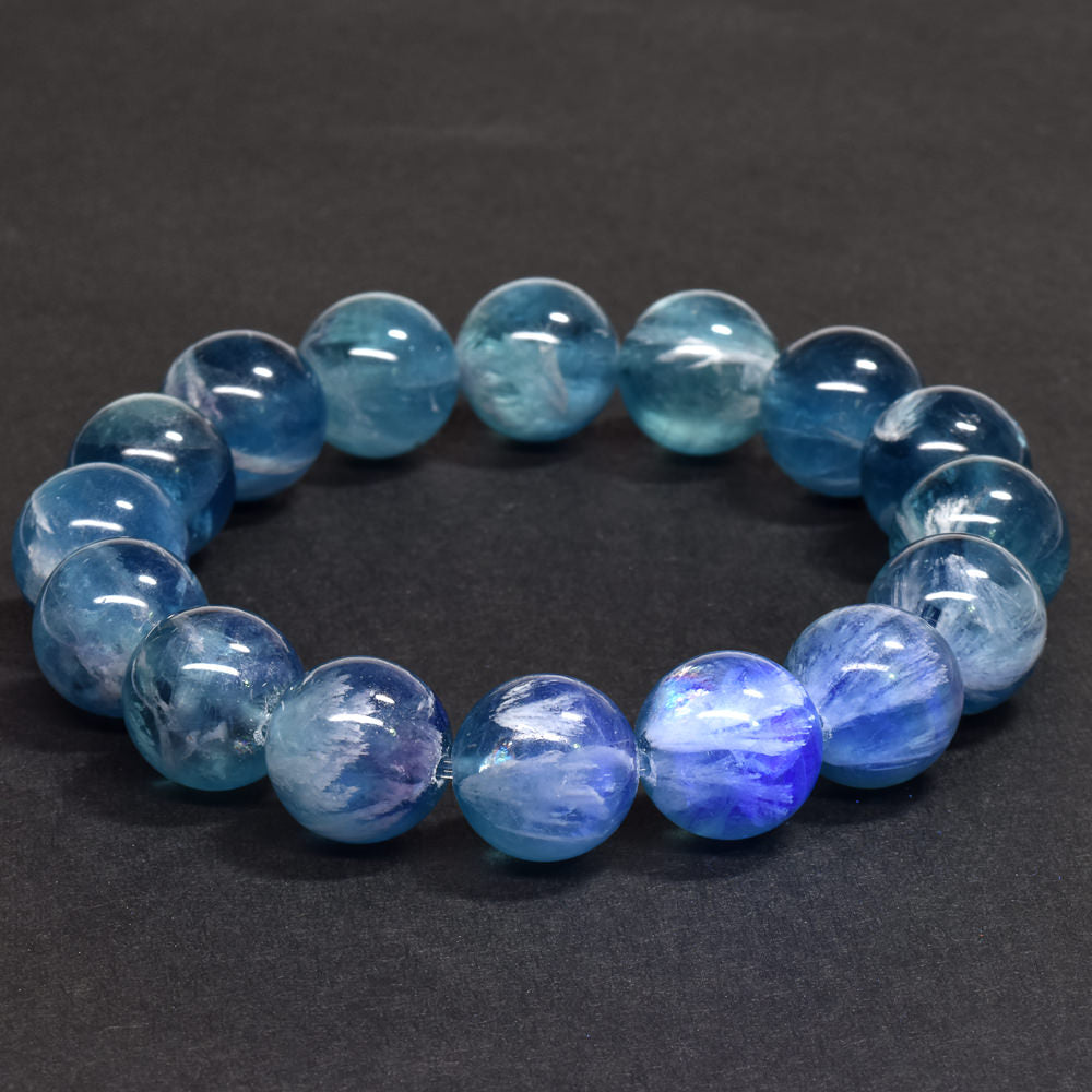 エンジェルフェザーフローライト ブレスレット 13.5mm #RH081