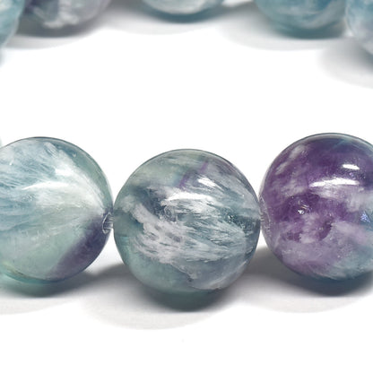 エンジェルフェザーフローライト ブレスレット 15.5mm #RH083