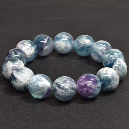 エンジェルフェザーフローライト ブレスレット 15.5mm #RH083