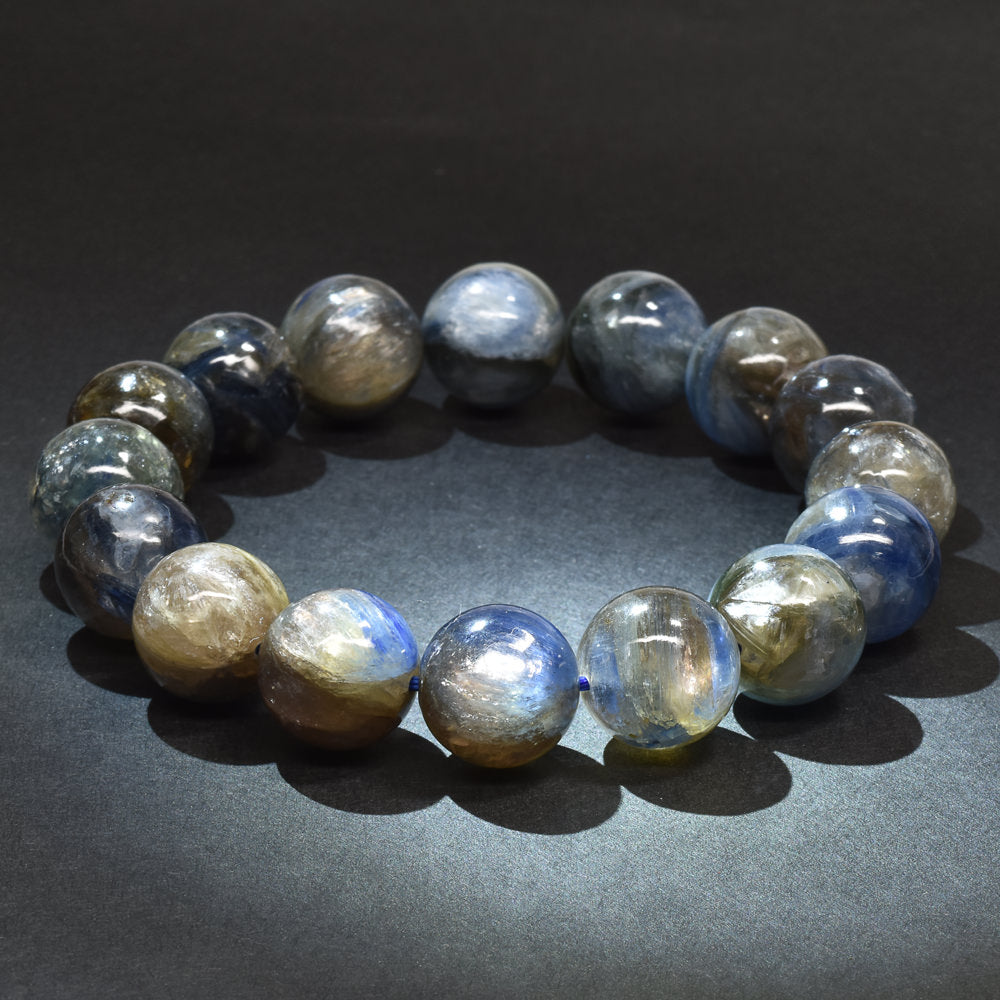 マイカインカイヤナイト ブレスレット 13mm #RH092 – premium stone