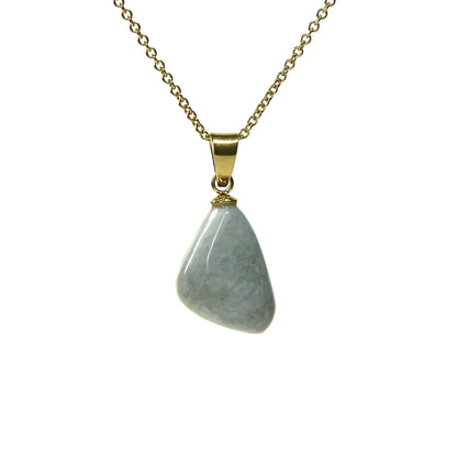 鳥取県産 若桜翡翠  ペンダントトップ 22x10x6mm #RH105