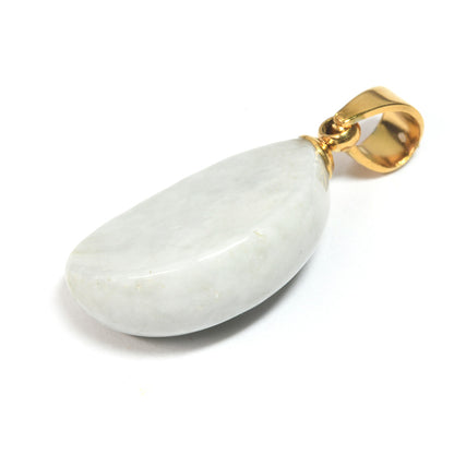 鳥取県産 若桜翡翠  ペンダントトップ 24x11x6mm #RH106