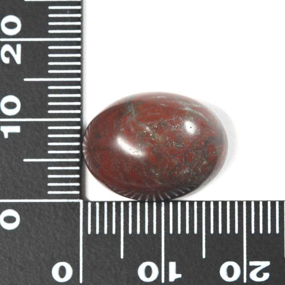 和歌山県産 紀州赤石 カボション ルース 15.84ct #RH109