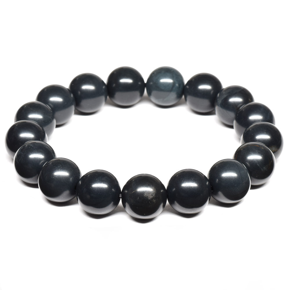 北海道産 神居古潭石 ブレスレット 12mm #RH142