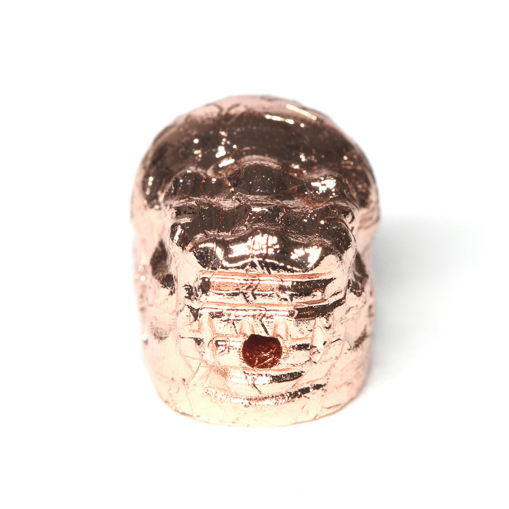 [鑑別付]アルタイ隕石 (ピンクゴールド)貔貅ビーズ 11.1x8.3x8.1mm #RH172