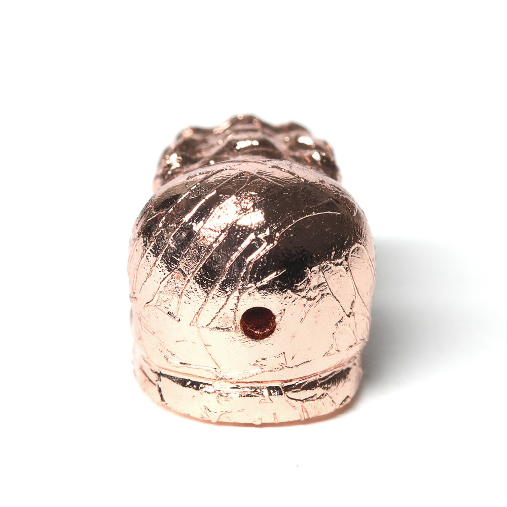 [鑑別付]アルタイ隕石 (ピンクゴールド)貔貅ビーズ 11.1x8.3x8.1mm #RH172