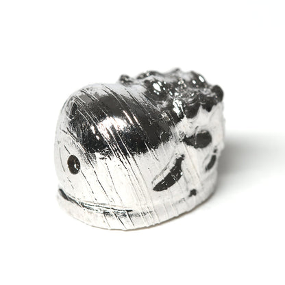 [鑑別付]アルタイ隕石 (シルバー)貔貅ビーズ 11x7.9x7.7mm #RH174