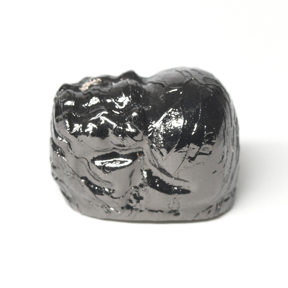 [鑑別付]アルタイ隕石 (ブラック)貔貅ビーズ 11.4x8.3x8.2mm #RH178