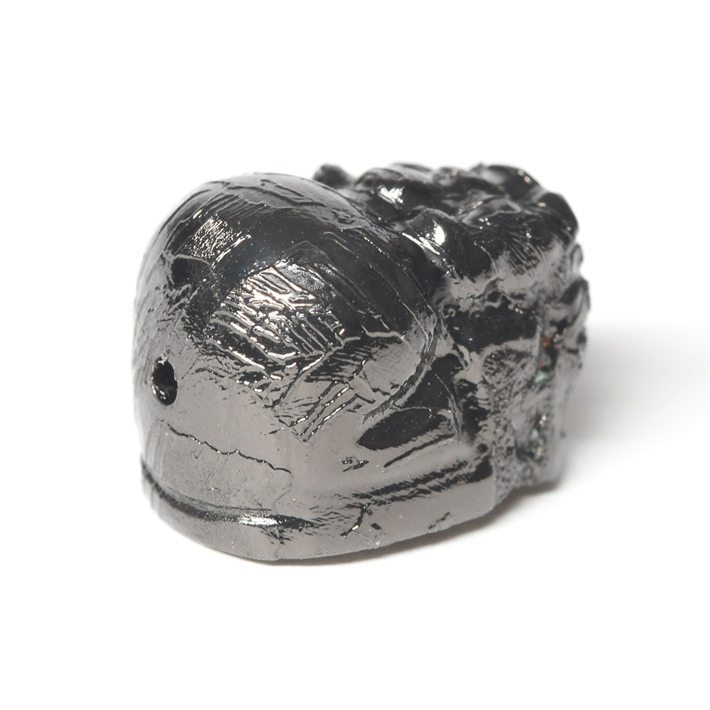[鑑別付]アルタイ隕石 (ブラック)貔貅ビーズ 11.4x8.3x8.2mm #RH178