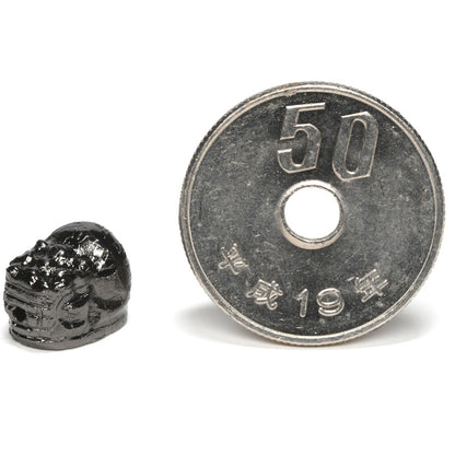 アルタイ隕石 (ブラック)貔貅ビーズ 11.2x7.9x7.7mm #RH179