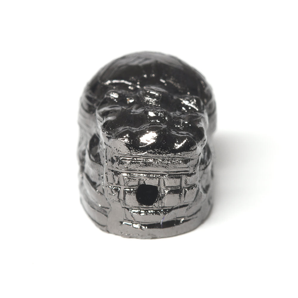 アルタイ隕石 (ブラック)貔貅ビーズ 11.2x7.9x7.7mm #RH179