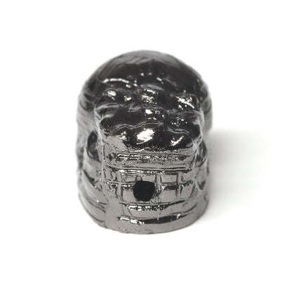 アルタイ隕石 (ブラック)貔貅ビーズ 11.2x7.9x7.7mm #RH179