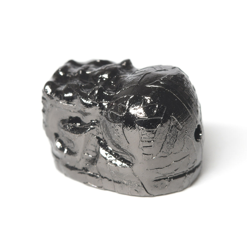 アルタイ隕石 (ブラック)貔貅ビーズ 11.2x7.9x7.7mm #RH179