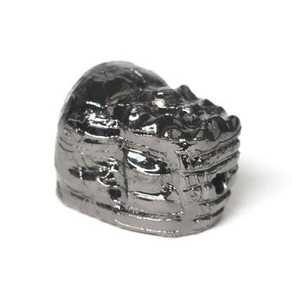 アルタイ隕石 (ブラック)貔貅ビーズ 11.2x7.9x7.7mm #RH179