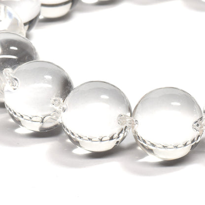 ＜The Floating Orbs＞天然水晶 ブレスレット 12.5-13mm #RH180
