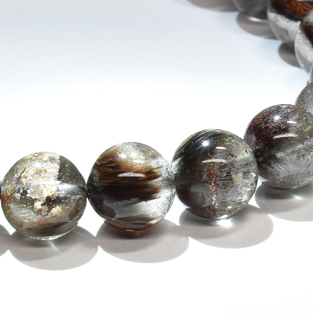 ガーデンプラチナルチルクォーツ ブレスレット 8.5mm #RJ010