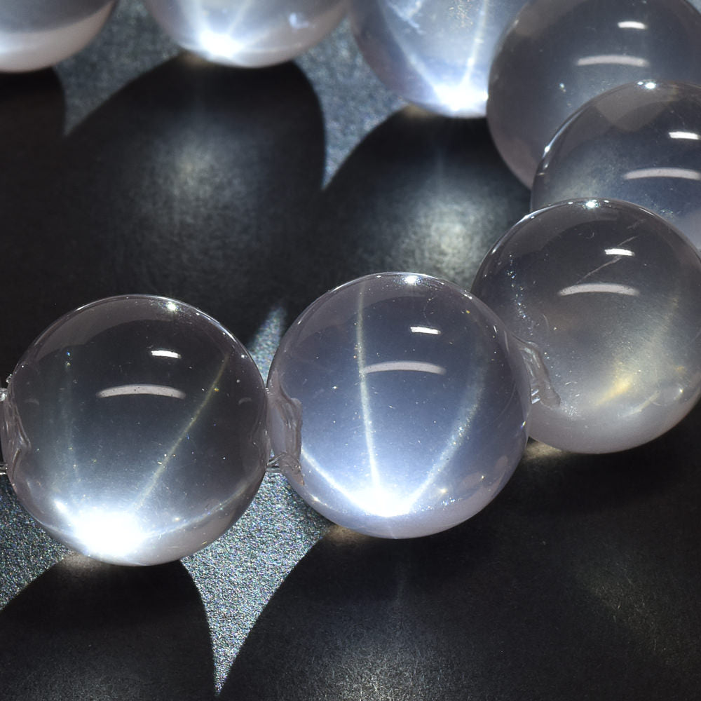 ＜The Floating Orbs＞スターローズクォーツ ブレスレット 16.5mm #RJ019
